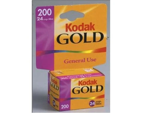 Kodak Gold 200 35mm Film - 24 Exposures, ISO 200, Sharp Color