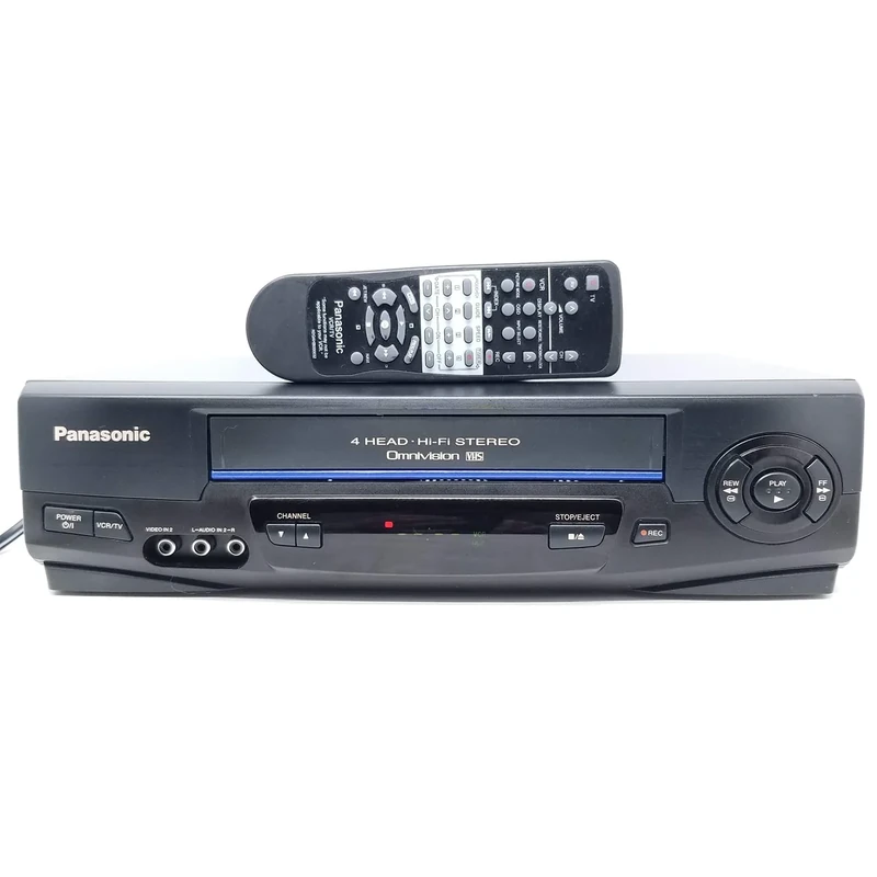 Panasonic PV-V4521 4-Head Hi-Fi Stereo VCR - Image 1