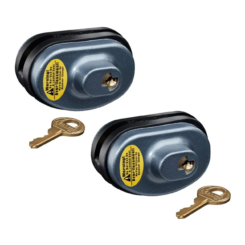 Master Lock 90TSPT Keyed Alike Gun Lock, 2 Pack