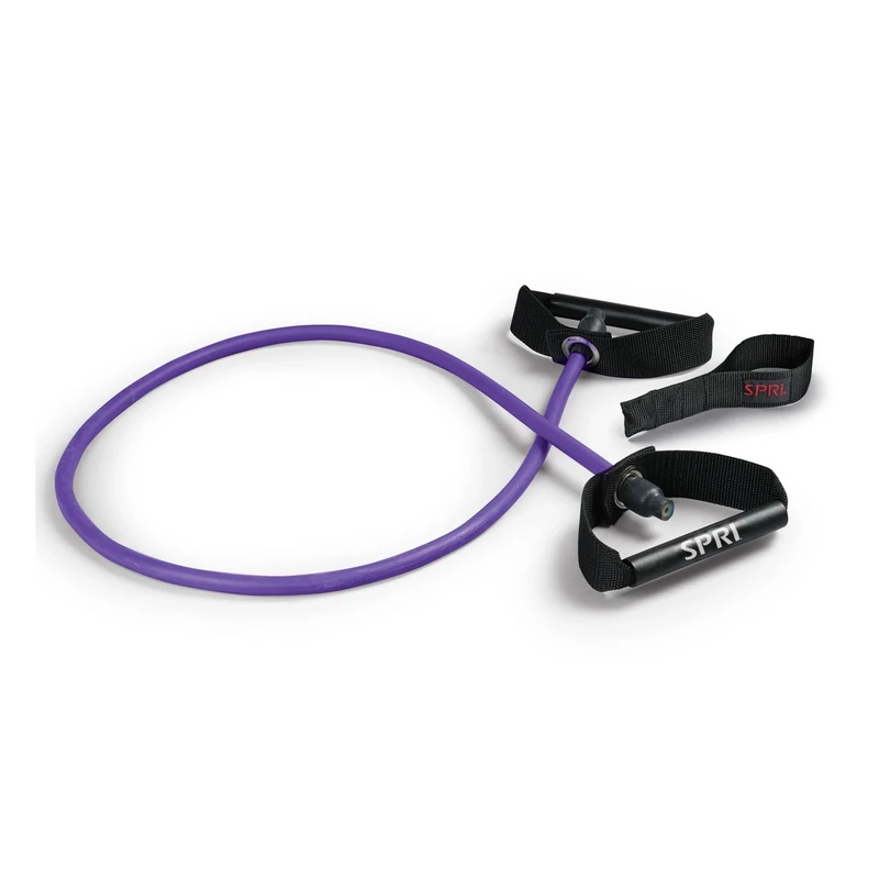 SPRI Xertube Resistance Bands with Handles – All Exercise Cords Sold Separately with Home Gym Workout Fitness Door Anchor Attachment Option