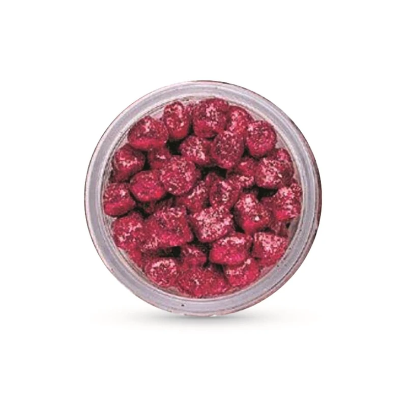Berkley PowerBait Sparkle Crappie Nibbles , Wildfire, 1.2oz Jar, Wildfire - Sparkle