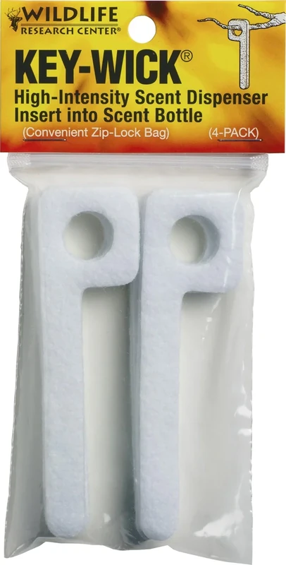 Wildlife Research 375 Key-Wick Scent Absorbing Wick (4-Pack) White - Image 1