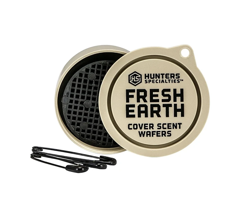 Hunters Specialties Fresh Earth Scent Wafers (3 Wafers) | Cover Scent Wafers Hunting Accessories