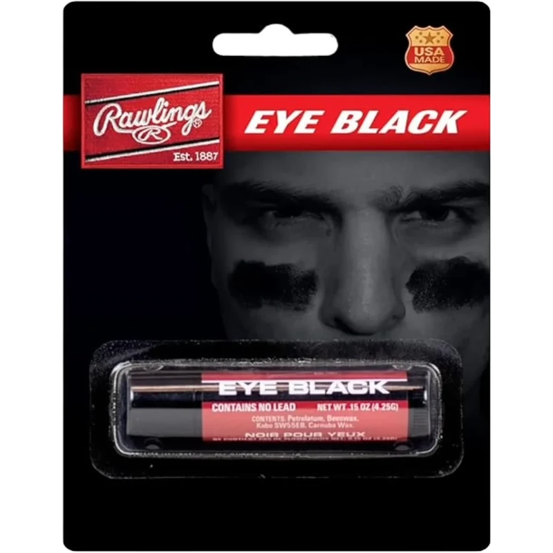 Rawlings | EYE BLACK STICK | Retractable Tube / Glare Reduction | Adult & Youth Baseball / Softball | Multiple Colors