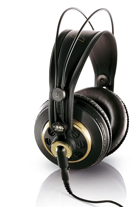 AKG K240STUDIO Semi-Open Over-Ear Headphones - 55 Ohms, Self-Adjust