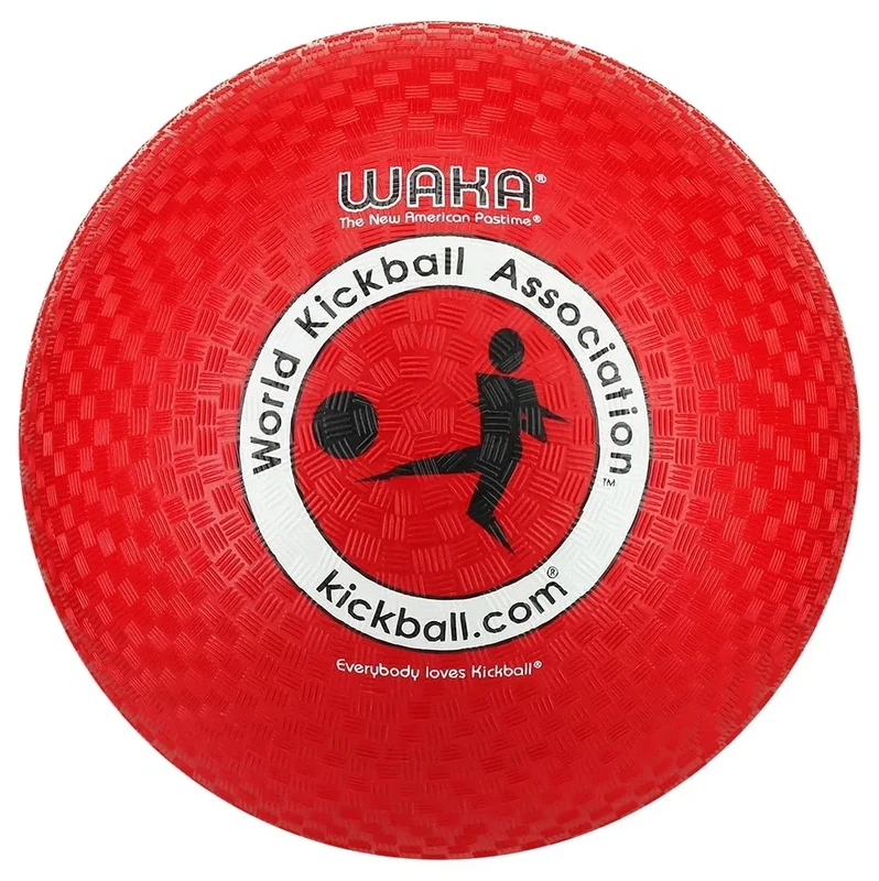 WAKA Official Kickball - Adult 10 , Red - Image 1