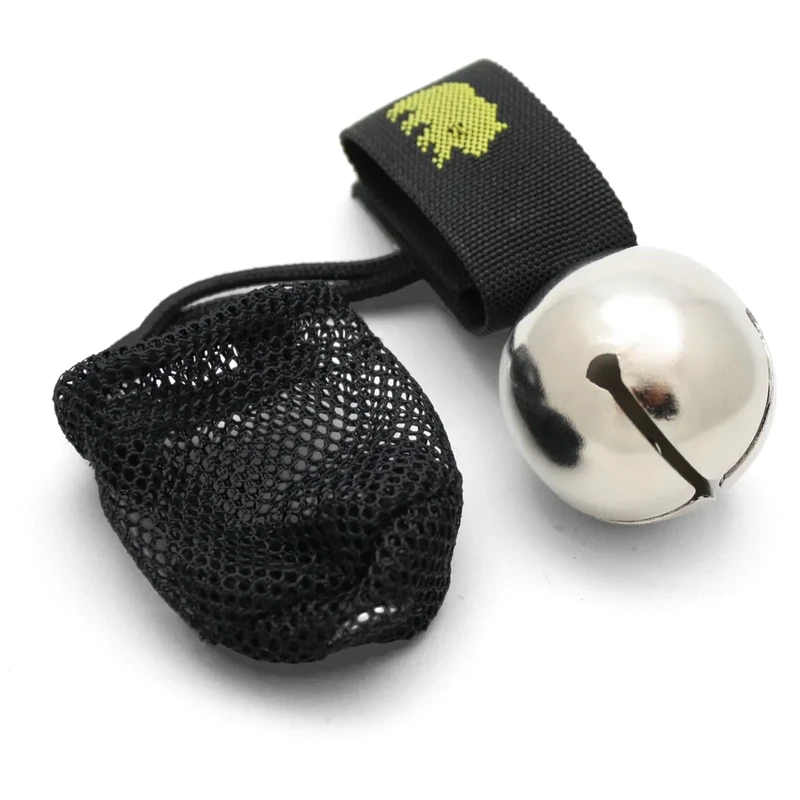 Coghlan's Magnetic Bear Bell with Silencer - Hiking Safety Gear for Wildlife Alert -Silver - Image 1