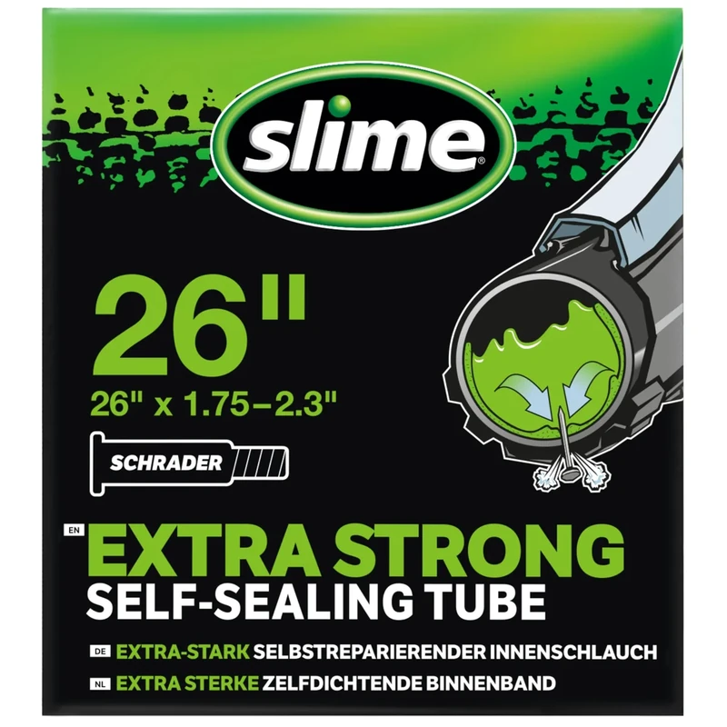 Slime Extra Stong Self-Sealing Tube 26" x 1.75-2.125" Schrader