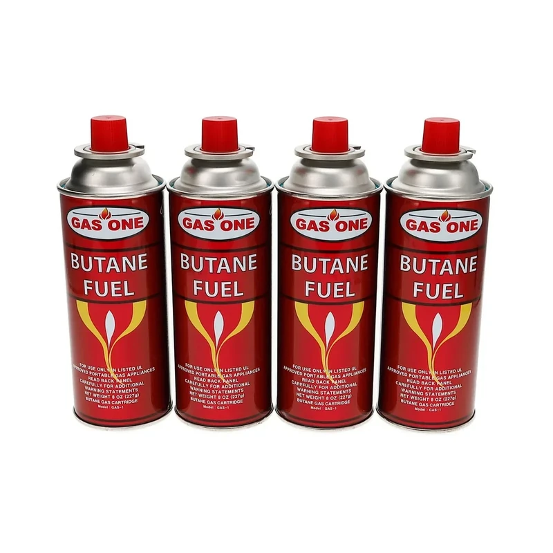 Gasone Butane Fuel Canister (4pack)
