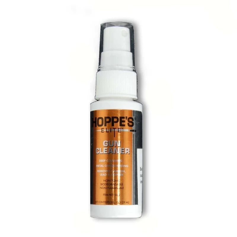 Hoppe's Elite Gun Cleaner 2 oz Spray Bottle - Fast, Biodegradable Care