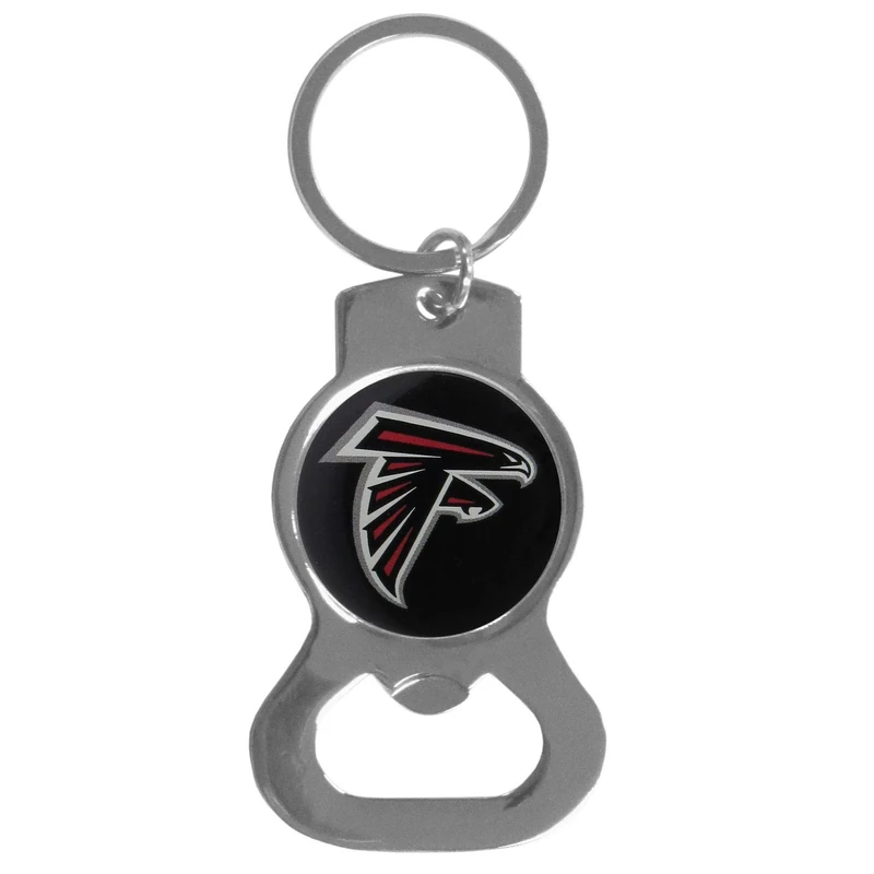 NFL Siskiyou Sports Fan Shop Atlanta Falcons Bottle Opener Key Chain One Size Team Color,Black - Image 1