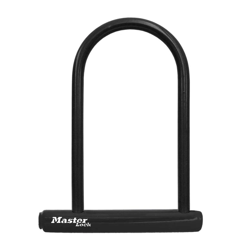 Master Lock 8170D, 6-1/8 inch Wide U-Lock with 8" Shackle, Black