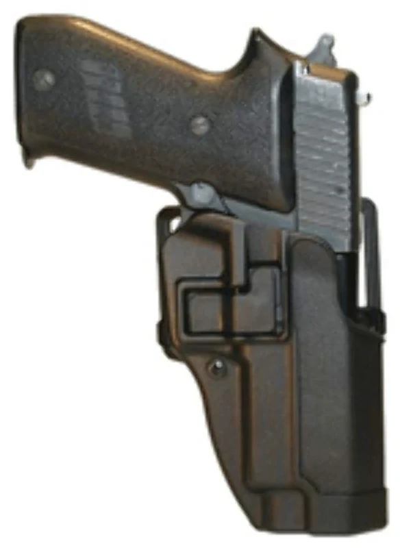 BLACKHAWK Serpa CQC Carbon Fiber Black Holster (Matte Finish), Size 12, Right Hand (Ruger P95)