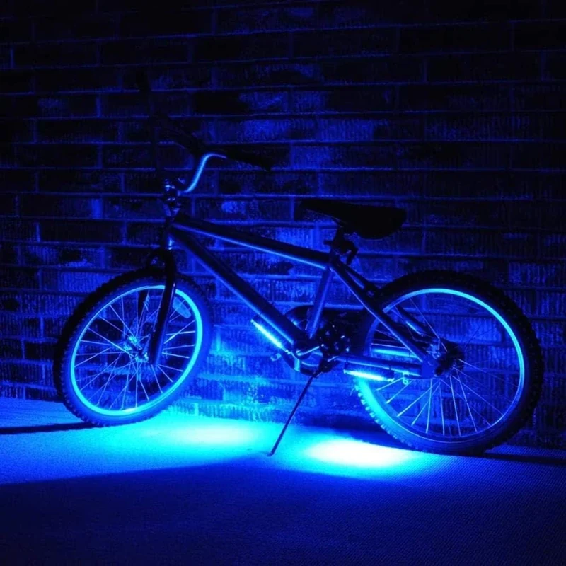 Brightz GoBrightz LED Bike Frame Light, Blue - Cool Underglow Bike Light for Riding at Night Bicycle Scooter Stroller Stocking Stuffers for Boys Girls Teens Ages 6 7 8 9 10 11 12