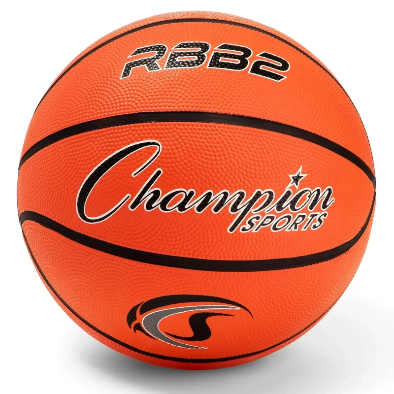 Champion Sports Rubber Junior Basketball - Duty Size 5 Indoor/Outdoor