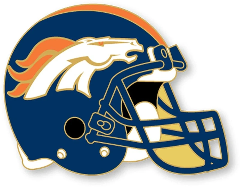 NFL Denver Broncos Helmet Pin