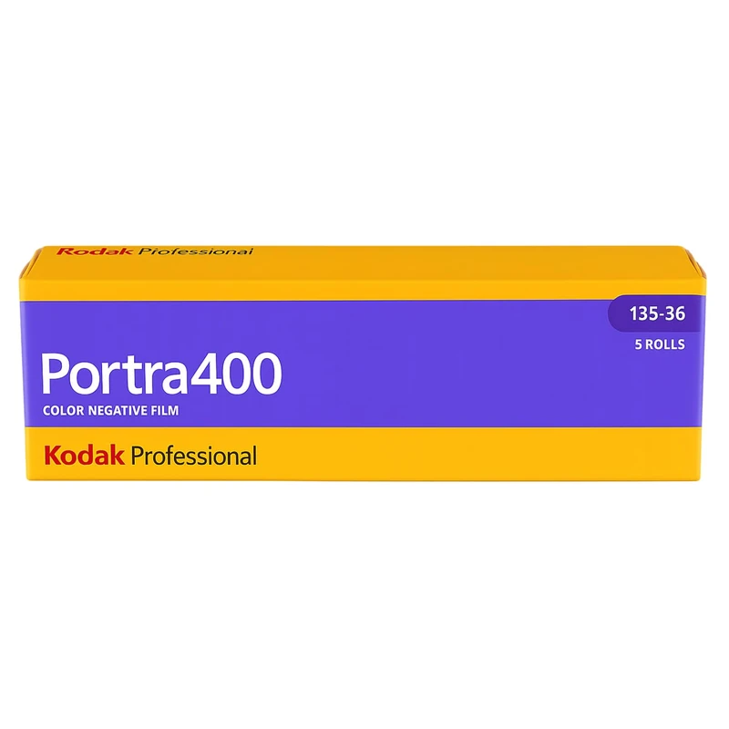 KODAK Portra 400 Professional ISO 400, 35mm, 36 Exposures, Color Negative Film (5 Roll per Pack )
