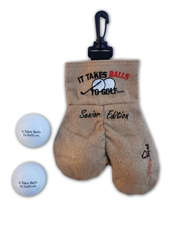 MY SACK Senior Edition Golf Ball Storage Bag | This Funny Gift is Sure to Get a Laugh | Store Your Other Accessories for Men Such as Tees & Gloves by Putting Them in This Gag Gift