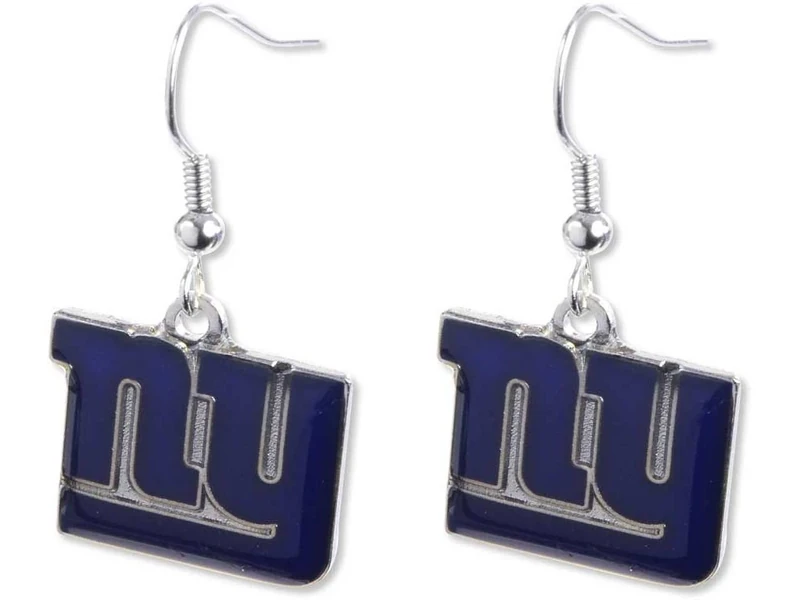NFL New York Giants Logo Dangler Earrings