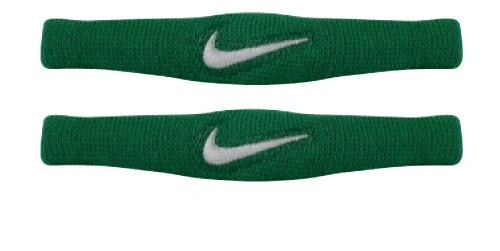 Nike Dri Fit Bands Pair (Forest Green/White, Osfm) - Image 1