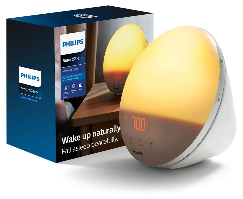 Philips Wake-up Light HF3520/60 - Sunrise Simulation FM Radio