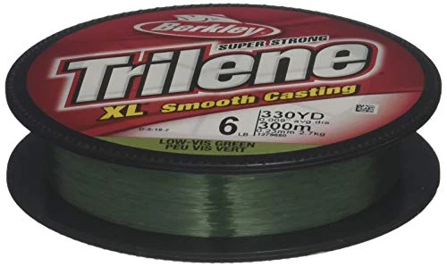 Berkley XL9017-22 Trilene XL Smooth Casting Service Spool with 17-Pounds Line Test, Green, 3000-Yards (Packaging may vary)