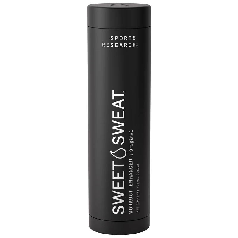 Sports Research® Sweet Sweat 'Workout Enhancer' Gel - Maximize Your Exercise & Sweat Faster - 6.4oz Stick