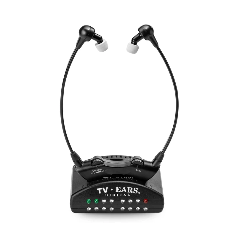 TV · EARS Digital Wireless Headset System for Seniors – Personal Volume Control, TV Hearing Device, No Audio Delay, Plug-N-Play, Works with Most TV Brands, Ideal for Hearing Impaired – Model 11741