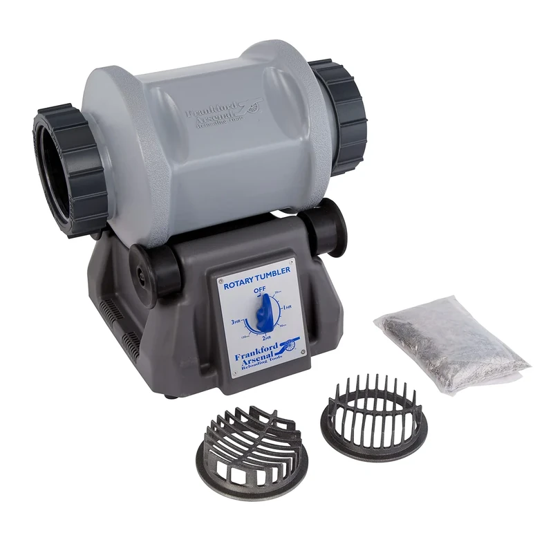 Frankford Arsenal Rotary Tumbler and Accessories with Media Separator, Cleaning Essentials, For Brass Cleaning, Reloading, and Gunsmithing - Image 1
