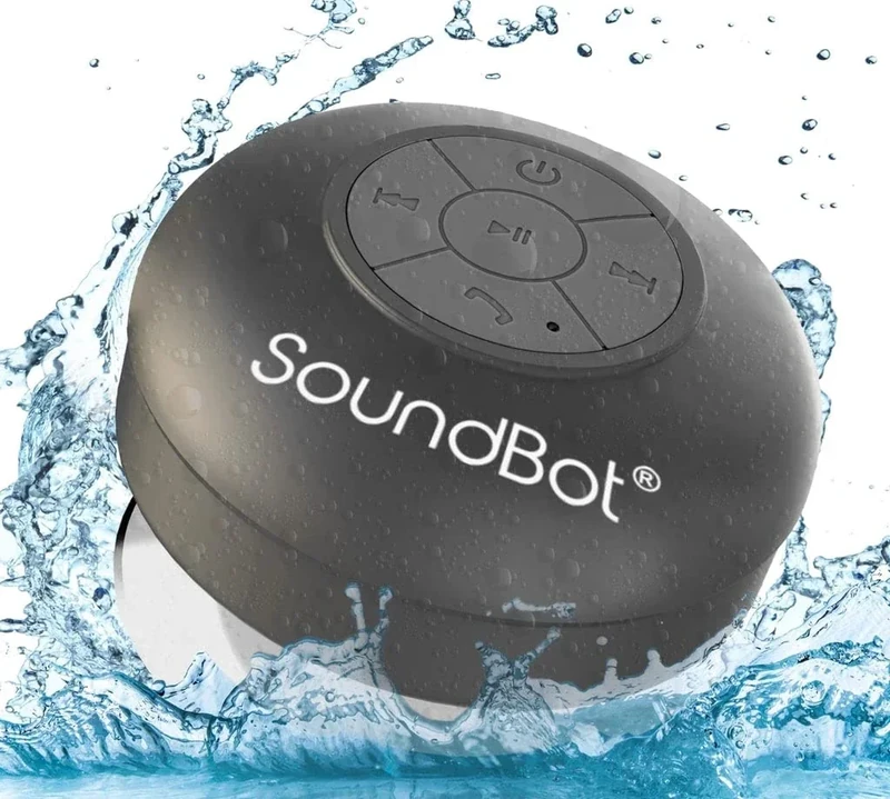 Soundbot SB510 Bluetooth Shower Speaker with Mic - 6hr Play