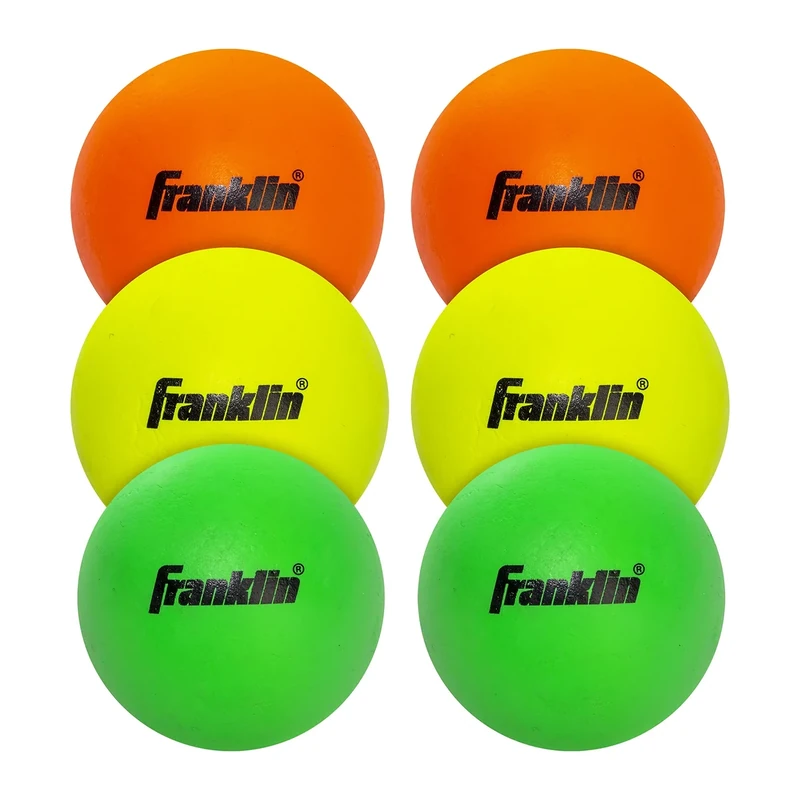 Franklin Sports Youth Lacrosse Balls (6-Pack)