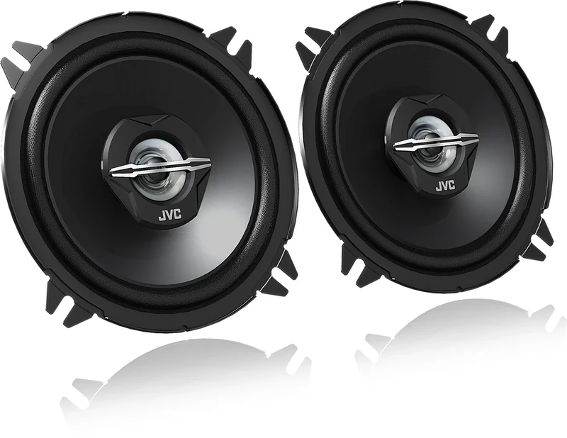 JVC CS-J520X 5.25" 2-Way Coaxial Speakers - 250W Peak, 1" Tweeter