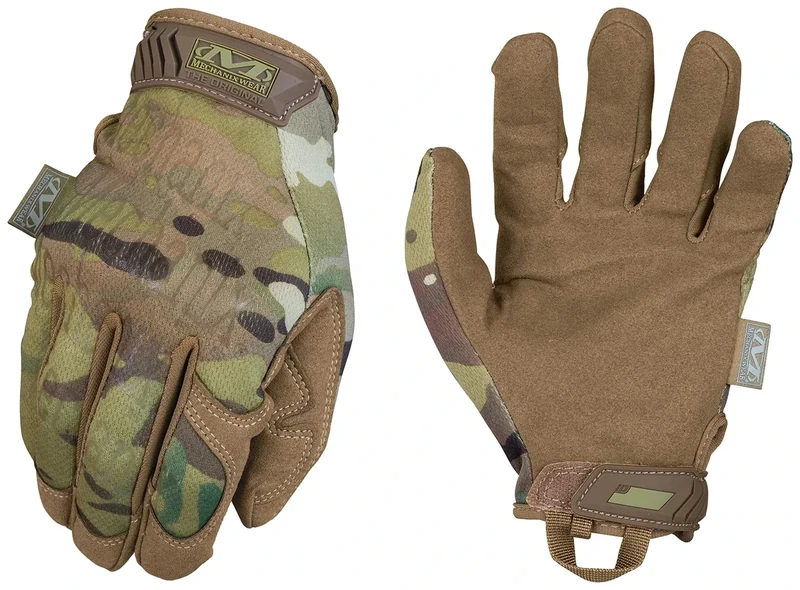 Mechanix Wear: The Original MultiCam Tactical Work Gloves with Secure Fit, Flexible Grip for Multi-purpose Use, Durable Touchscreen Safety Gloves for Men (Medium, MultiCam)