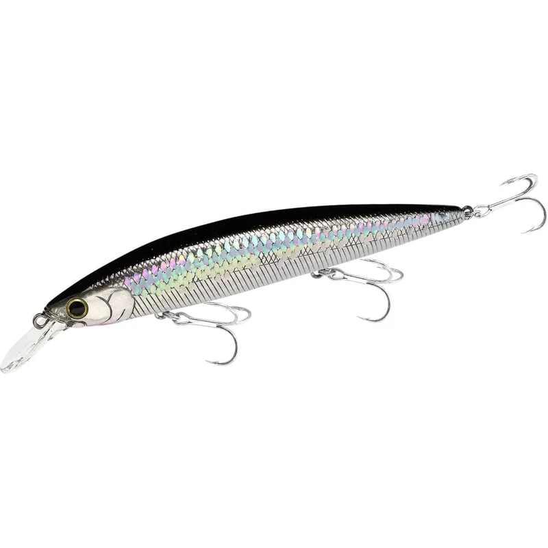 LUCKY CRAFT SW Surf Pointer 115MR, 765 MS Anchovy, Saltwater Fishing Lures, Long-Distance Sinking Lure, 5ft Depth, Halibut and Sea Bass Fishing Gear