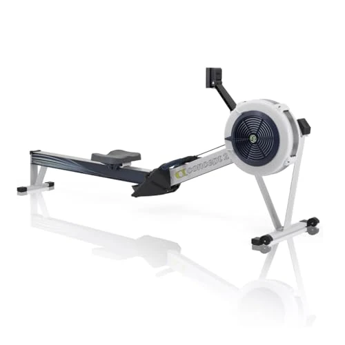 Concept2 Model D Indoor Rowing Machine with PM5 Performance Monitor, Light Gray