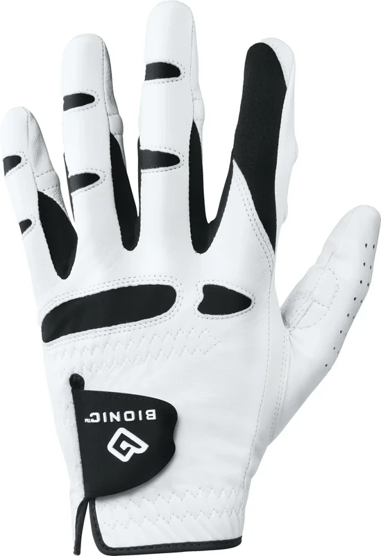 Bionic StableGrip with Natural Fit Golf Glove - White (X-Large, Left)