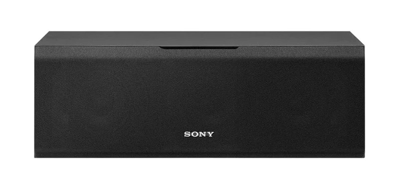Sony SSCS8 2-Way 3-Driver Center Channel Speaker - Black, 4-Book Shelf