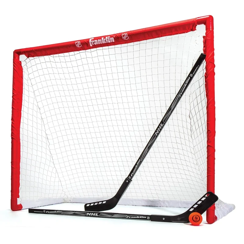 Franklin Sports Hockey Goal, Ball, and Stick Set - NHL