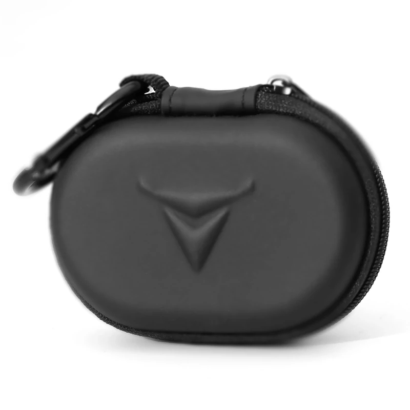 Decibullz Zipper Headphone Case - Rugged EVA Protection (Black)