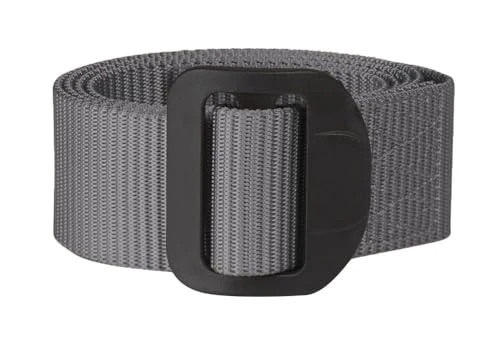 Propper Tactical Duty Belt, 1.5" Nylon Belt with Plastic Buckle, Duty Gear and Holster Ready Uniform Belt, Grey, 56-58