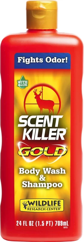 Wildlife Research Scent Killer Gold 1241 Gold Body Wash and Shampoo, 24 Ounce - Image 1