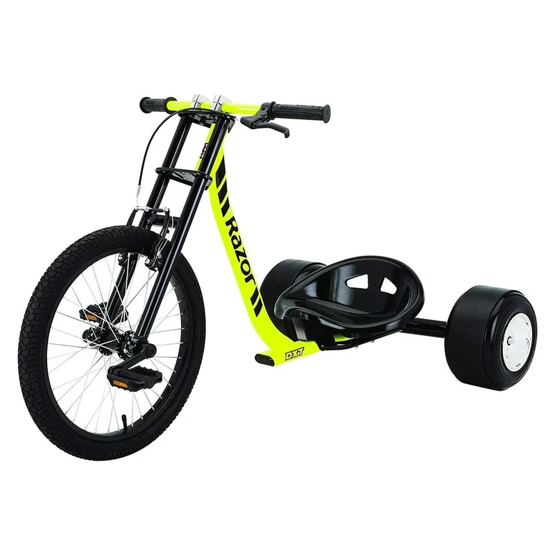 Razor DXT Drift Trike Yellow, One Size