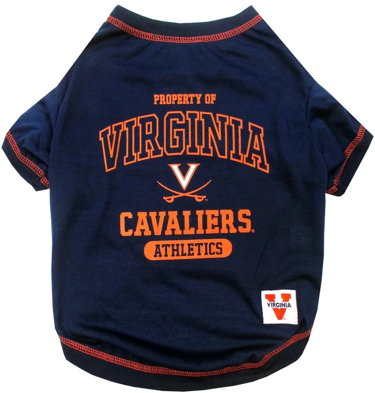 Pets First NCAA University of Virginia Dog T-Shirt, X-Small
