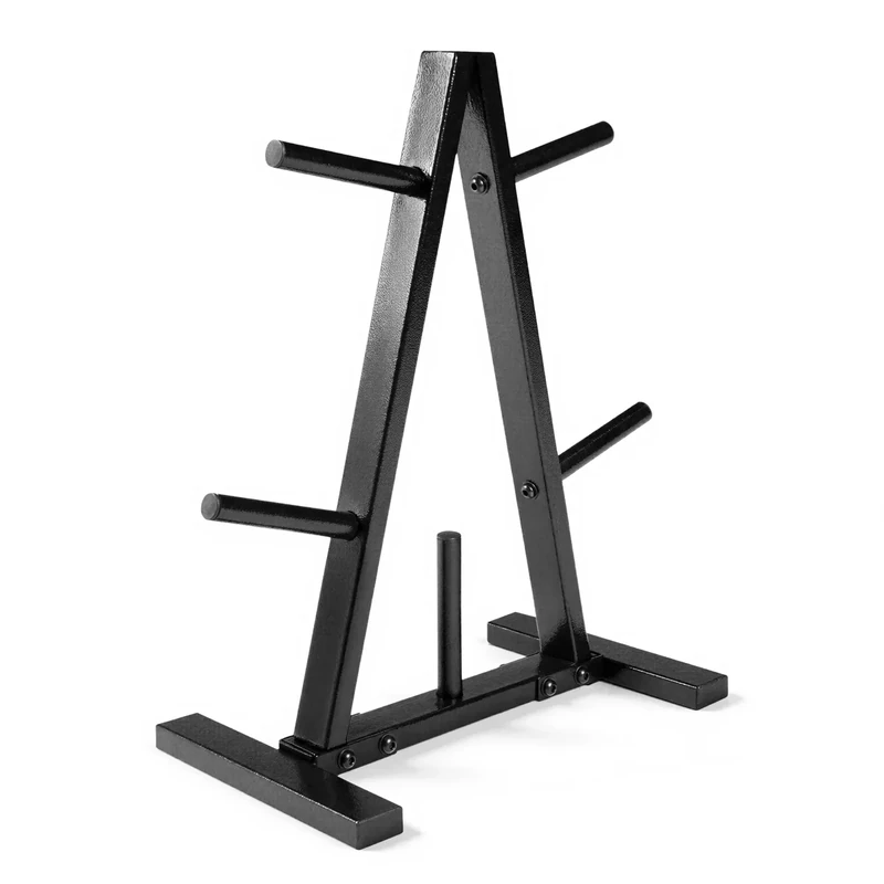 CAP Barbell 1-Inch Plate Tree Rack, Black