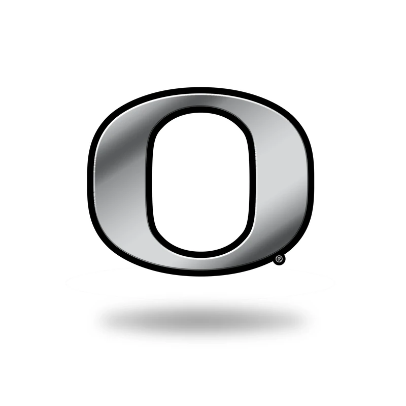 Rico Industries NCAA Oregon Ducks Chrome Finished Auto Emblem 3D Sticker