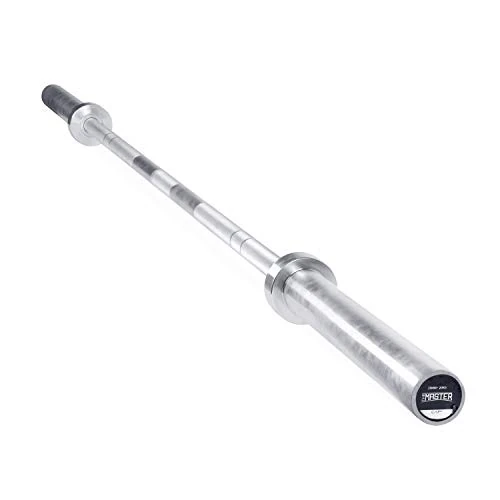 CAP Barbell THE MASTER Needle Bearing Olympic Power Bar, Bright Zinc Finish