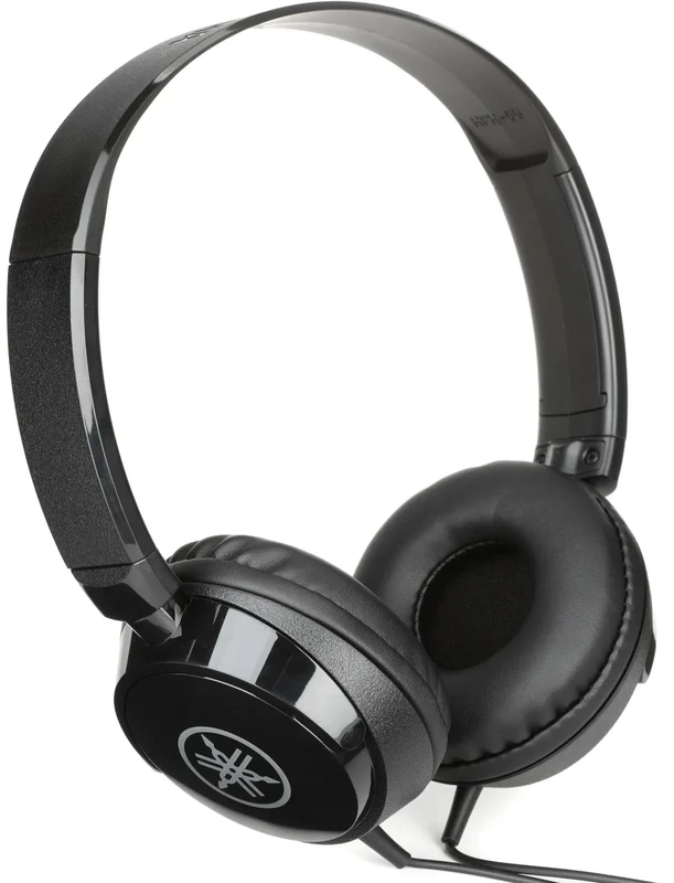 Yamaha HPH-50B Compact Closed-Back Headphones, Black