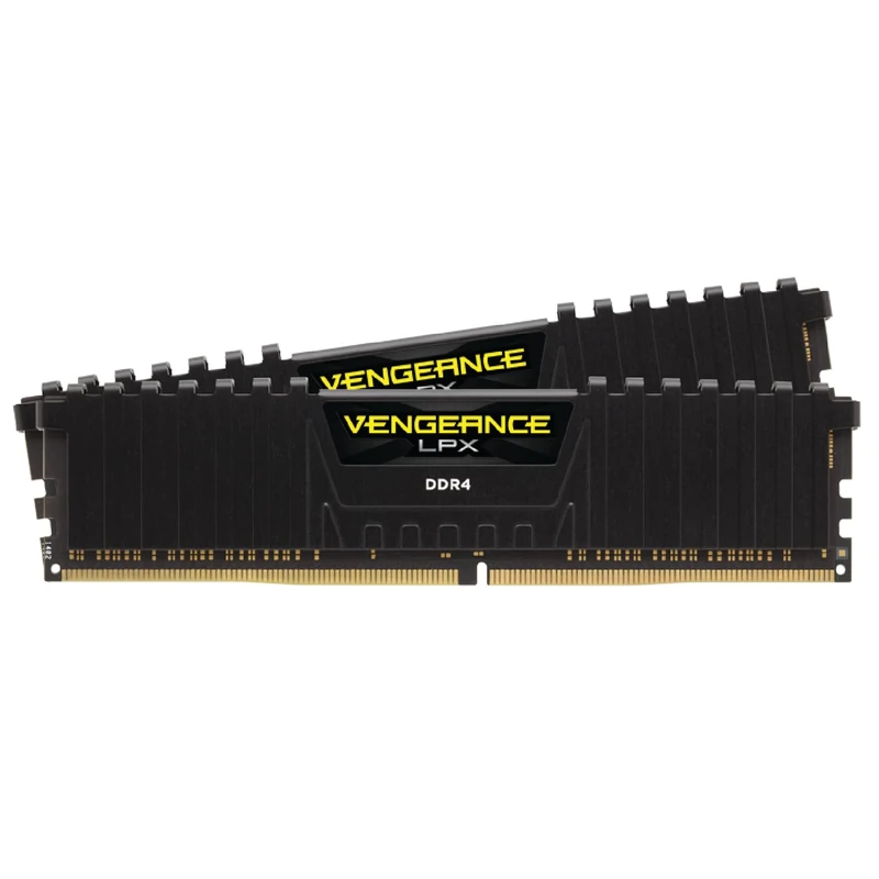 Corsair Vengeance LPX DDR4 RAM 16GB (2x8GB) 3200MHz CL16-18-18-36 1.35V Intel AMD Desktop Computer Memory - Black (CMK16GX4M2B3200C16)