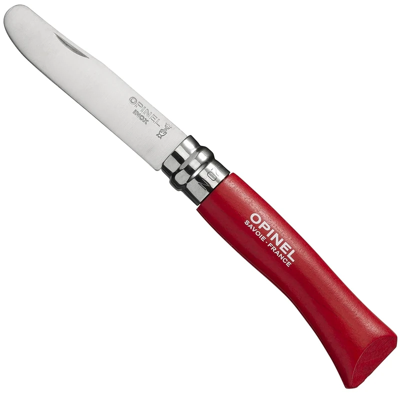 No 7 Round End Safety Red