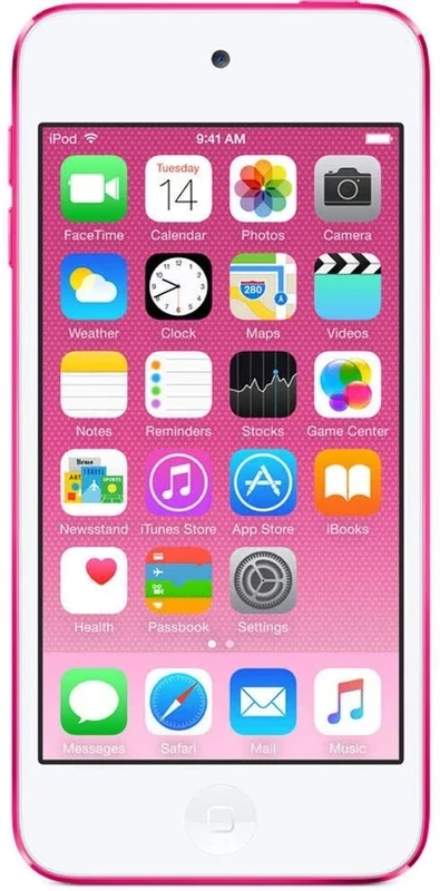 Apple iPod Touch 32GB Pink (6th Generation) MKHQ2LL/A (Renewed) - Image 1